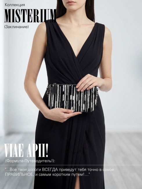 Клатч-конверт-косметичка из Шелка Женский VIAE APII!_Thiny/S